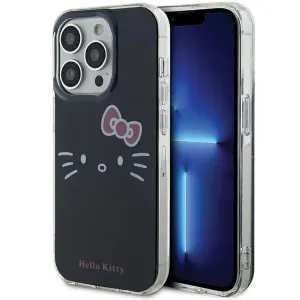 Pouzdro Hello Kitty IML Kitty Face pro iPhone 13 Pro / 13 - černé