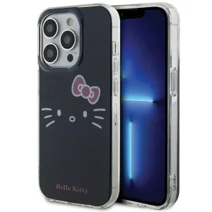 Pouzdro Hello Kitty IML Kitty Face pro iPhone 14 Pro - černé