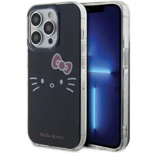 Pouzdro Hello Kitty IML Kitty Face pro iPhone 15 Pro - černé