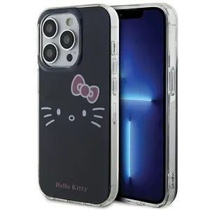 Pouzdro Hello Kitty IML Kitty Face pro iPhone 15 Pro Max - černé