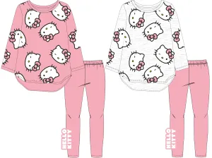 Hello Kitty - licence Dívčí pyžamo - Hello Kitty 52042349, šedý melír Barva: Šedá, Velikost: 110
