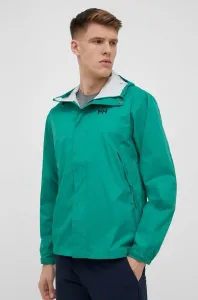 Nepromokavá bunda Helly Hansen Loke pánská, zelená barva, 62252-402 #4342549
