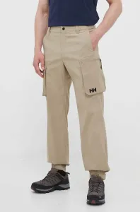 Outdoorové kalhoty Helly Hansen Move QD 2.0 zelená barva, 53978-597