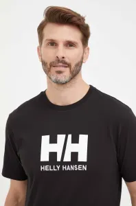 Tričko Helly Hansen HH LOGO T-SHIRT bílá barva, s aplikací, 33979 #5547729