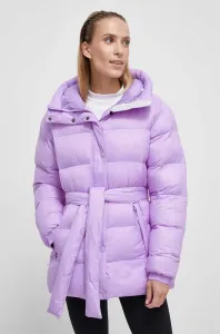 Bunda Helly Hansen dámská, fialová barva, zimní #6117070