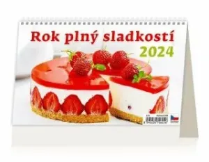Rok plný sladkostí - stolní kalendář 2024