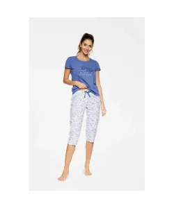 Henderson Ladies Narine 39608-50X Dámské pyžamo, L, modro-šedá