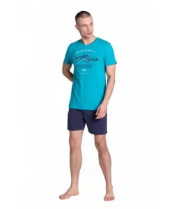 Henderson Laze 38868-69X Pánské pyžamo, M, modro-modrá