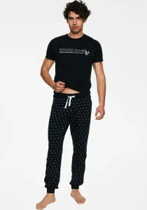 Henderson Pirate 39740 černé Pánské pyžamo, 2XL, černá