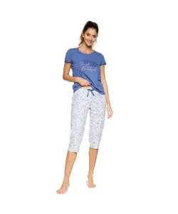 Henderson Ladies Narine 39608-50X Dámské pyžamo, S, modro-šedá