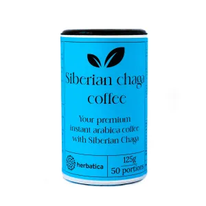 Sibiřská čaga s prémiovou instantní kávou arabica - 125g - Herbatica