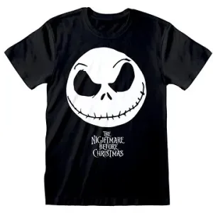 HEROES INC. Disney Nightmare Before Christmas: Jack And Logo, pánské tričko, vel. XL