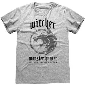 HEROES INC. Netflix The Witcher: Bounty Hunter, pánské tričko, vel. XL