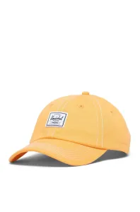 Čepice Herschel oranžová barva, s aplikací #1949413