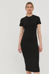 Šaty Herskind černá barva, midi #6132444
