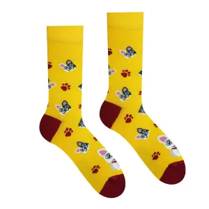 Veselé ponožky Buldok #4801841