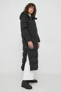 Péřová bunda Hetrego dámská, černá barva, zimní #6114724