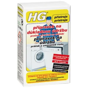 HG Přípravek na důkladnou údržbu praček a myček na nádobí 2× 100 ml