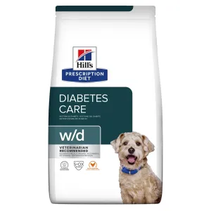 Hill's Prescription Diet w/d Diabetes Care s kuřecím - 1,5 kg