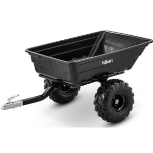Zahradní vozík s tažným zařízením 700 kg sklápěcí 210 l - Zahradní vozíky hillvert