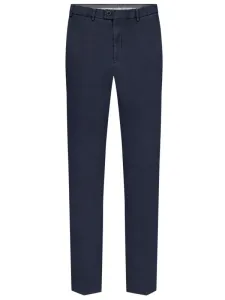Nadměrná velikost: Hiltl, Chino kalhoty s decentním glenčekovým vzorem Modrá