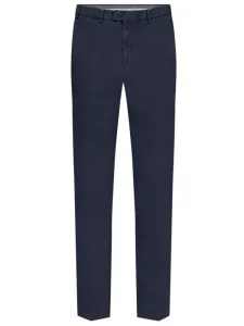 Nadměrná velikost: Hiltl, Chino kalhoty s decentním glenčekovým vzorem Modrá