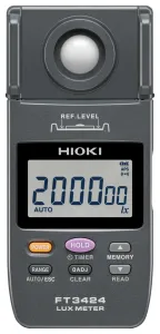 Hioki Ft3424 High Reliability Lux Meter, 200000Lx