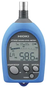 Hioki Ft3432 Sound Level Meter, 30Db To 137Db