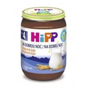 HiPP Kaše mléčná Bio na dobrou noc krupicová 190 g