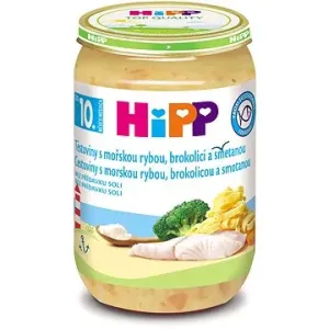HIPP Těstoviny s mořskou rybou, brokolicí a smetanou od 10. měsíce, 220 g