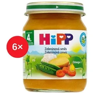 HiPP BIO Zeleninová směs - 6× 125 g