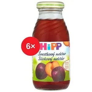 HiPP BIO Švestkový nektar - 6× 200 ml
