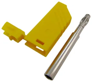 Hirschmann Test And Measurement 934100103 Test Plug, 4Mm, Yellow, Las S G