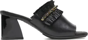 Hispanitas Dámské kožené pantofle HV211338 Black 39