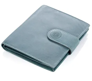 HJP Dámská peněženka kožená Mandala, modrá
