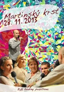 Hiraxova prednáška a martinský krst z 28. 11. 2013 - Adéla Banášová, Pavel Baričák, Majk Spirit