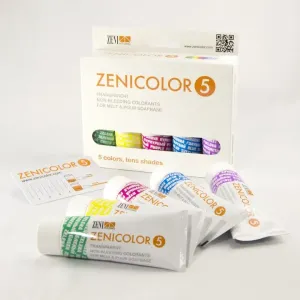 Mýdlové barvy Zenicolor 5 ks (Barvy do mýdel)