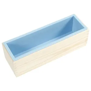 Silikonová forma v dřevěné krabičce (forma na výrobu mýdla) #4783663