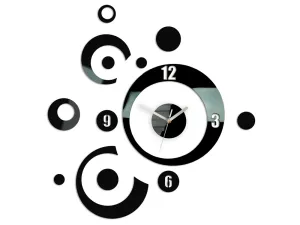 Moderní nástěnné hodiny PLANET  (nalepovací hodiny na stěnu)