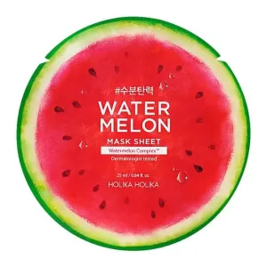 Holika Holika Plátýnková maska s hydratačním a zklidňujícím účinkem Water Melon (Mask Sheet) 25 ml