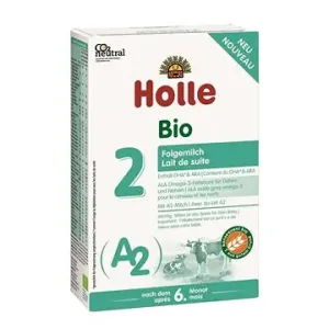 HOLLE Bio A2 pokračovací mléko 2. od 6 měsíce věku, 400 g