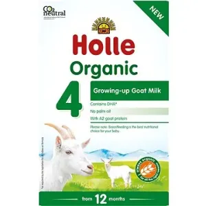 HOLLE Bio mléčná výživa pokračovací na bázi kozího mléka 4, 400 g
