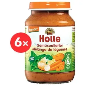 HOLLE BIO Zeleninová směs 6× 190 g