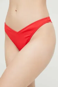 Plavkové kalhotky Hollister Co. červená barva #4946512