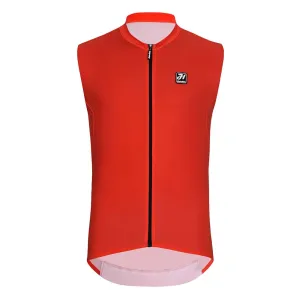 HOLOKOLO Cyklistický dres bez rukávů - AIRFLOW - červená L