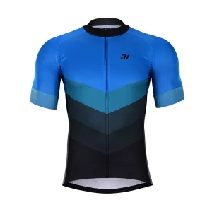 HOLOKOLO Cyklistický dres s krátkým rukávem - NEW NEUTRAL - modrá/černá XS