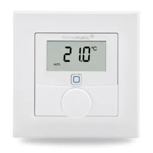 Homematic IP Nástěnný termostat se senzorem vlhkosti