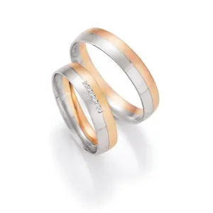 HONEYMOON zlaté snubní prsteny 66/43150-045WG+66/43160-045WG #4545249