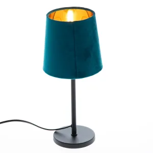 Moderní stolní lampa modrá - Lakitu