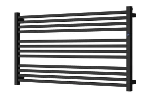 HOPA Koupelnový radiátor STICK LEVEL černá barva Barva radiátoru C31 černá matná, Rozměr radiátoru 1000 × 555 mm, výkon 554 W, Typ připojení Klasické (na rozteč) RADSTIL106031